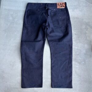 Kapital Century 5P Monkey Cisco Denim No. 9 Indigo Tagged Size 38 - Fits 34-36